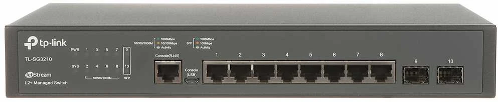 Šakotuvas JUNGIKLIS TL-SG3210 8 PRIEVADŲ SFP TP-LINK