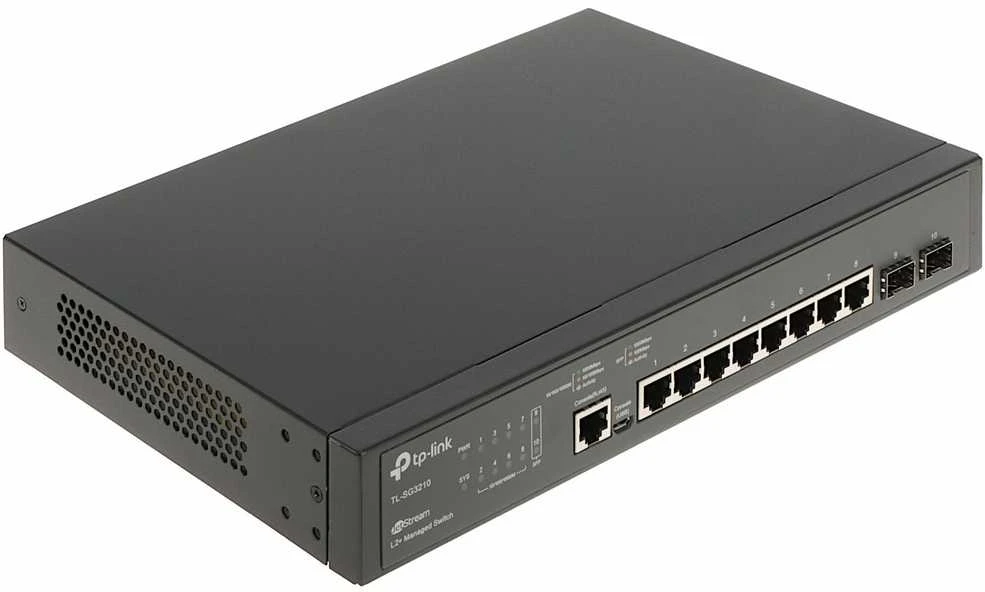 Šakotuvas JUNGIKLIS TL-SG3210 8 PRIEVADŲ SFP TP-LINK