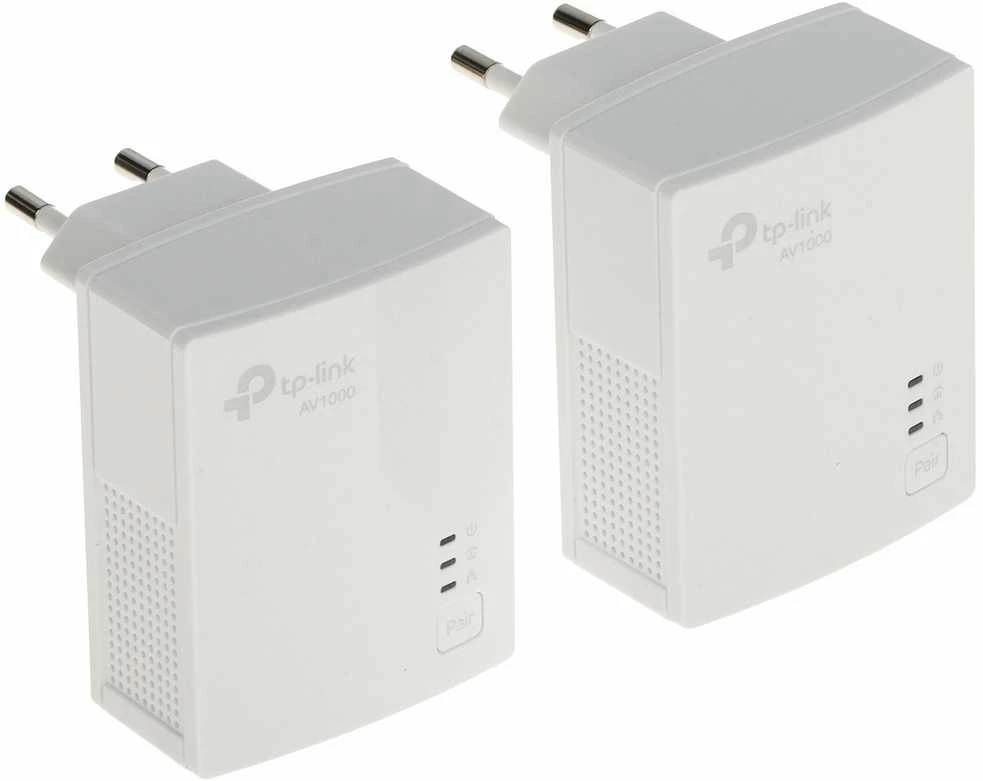 TP-LINK | Gigabit Powerline Starter Kit | TL-PA7017 RINKINYS | 10/100/1000 Mbit/s | Ethernet LAN (RJ-45) jungtys 1 | Nėra „Wi-Fi“ | Duomenų perdavimo sparta (maks.) 1000 Mbit/s | Papildomas lizdas
