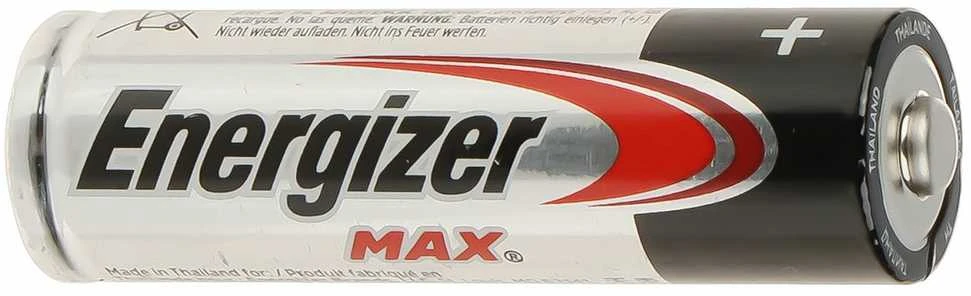Baterijų Komplektas - Energizer Alkaline Max AA 1,5V 4 Vnt. Ekologiška Pakuotė