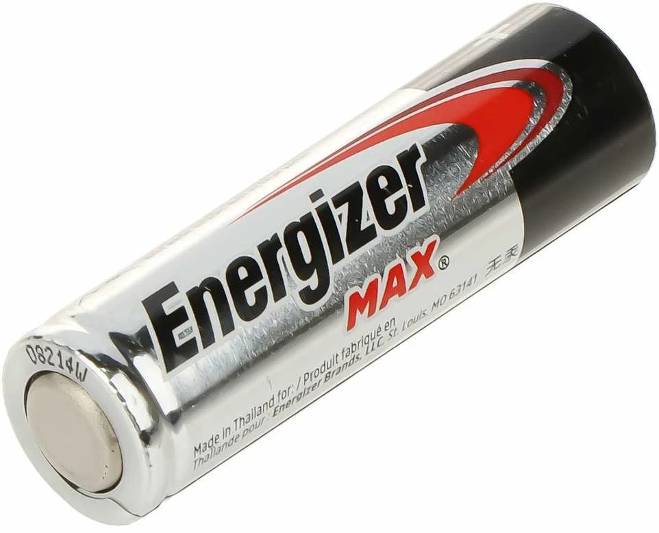 Baterijų Komplektas - Energizer Alkaline Max AA 1,5V 4 Vnt. Ekologiška Pakuotė
