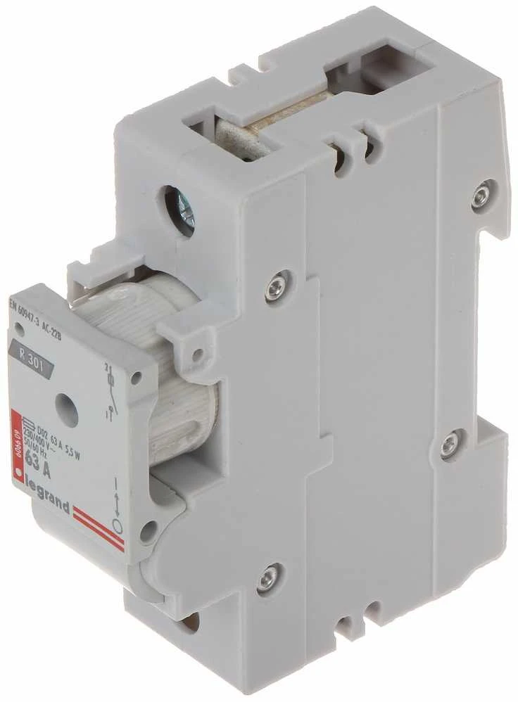 SAUGIKLIŲ IŠJUNGIKLIAI LE-606609 VIENFAZIS 63 A D02 LEGRAND