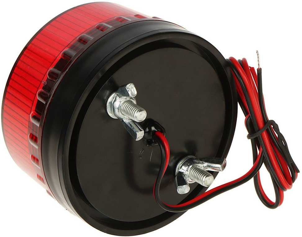 TST SIGNALIZATORIUS VIDAUS PATALPOMS SO-05/Raudonas