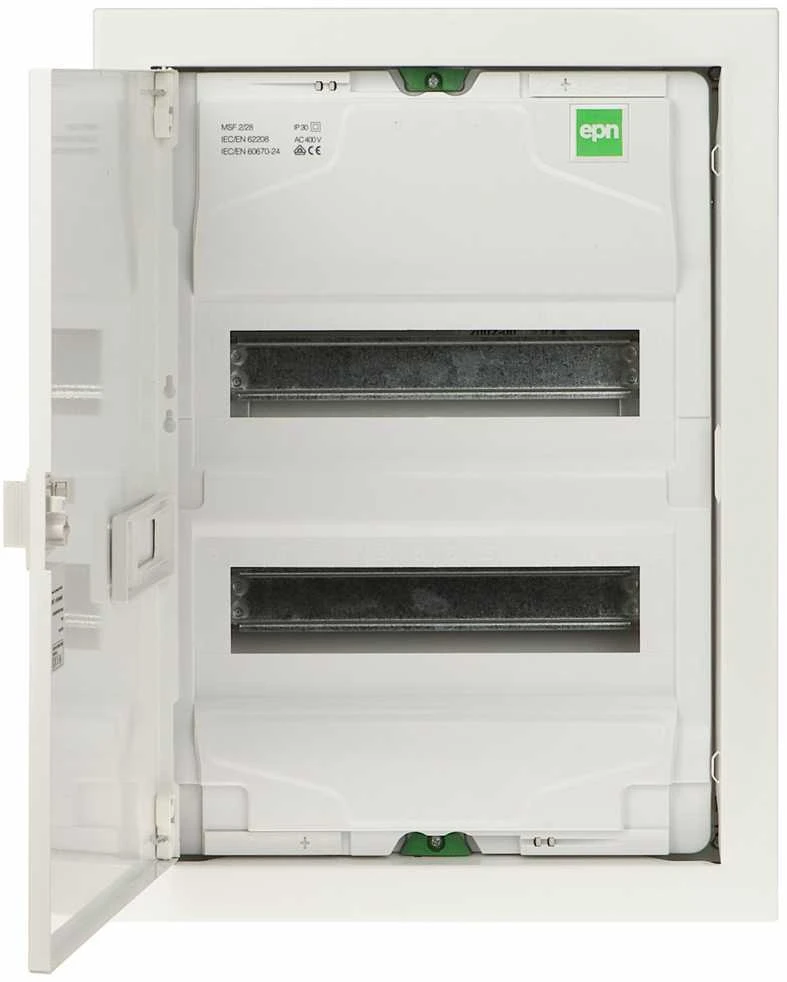 SKIRSTIKLIS PO TINKU 24-MODULINIS MSF-2X12/PT/W/EPN Elektro-Plast