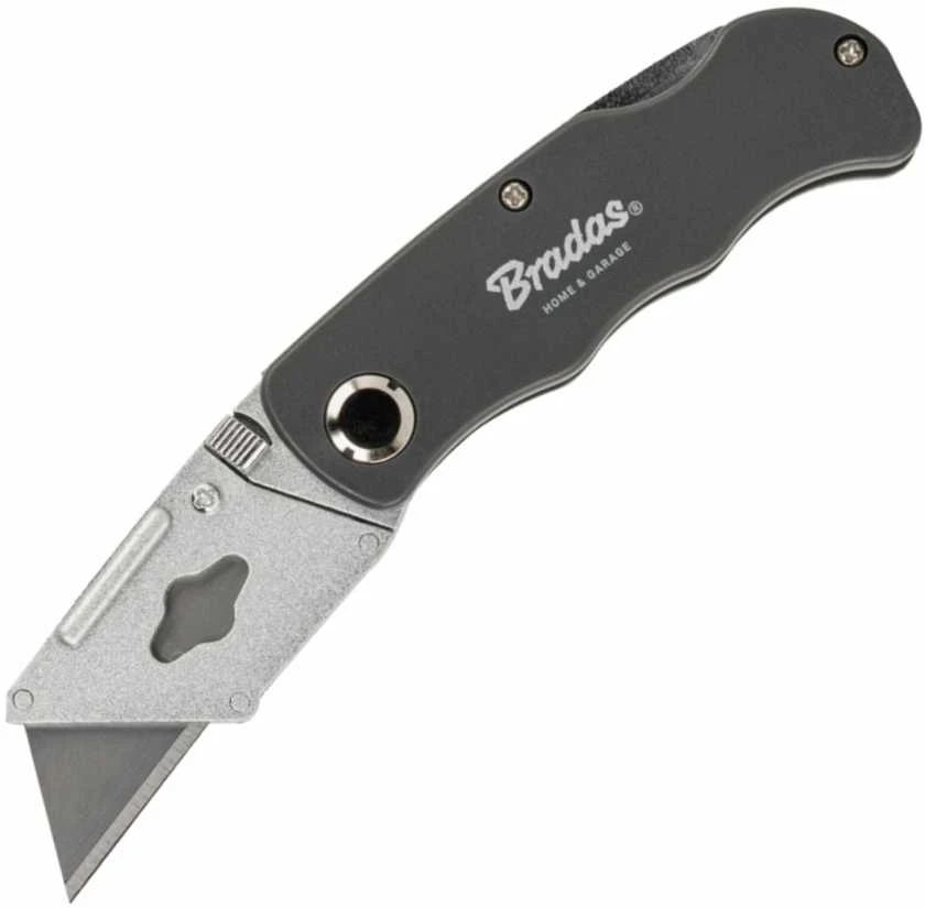 Sulankstomas trapecijos formos peilis DIY-KN190201/B SU TRAPECIJOS FORMOS AŠMENIMIS BRADAS
