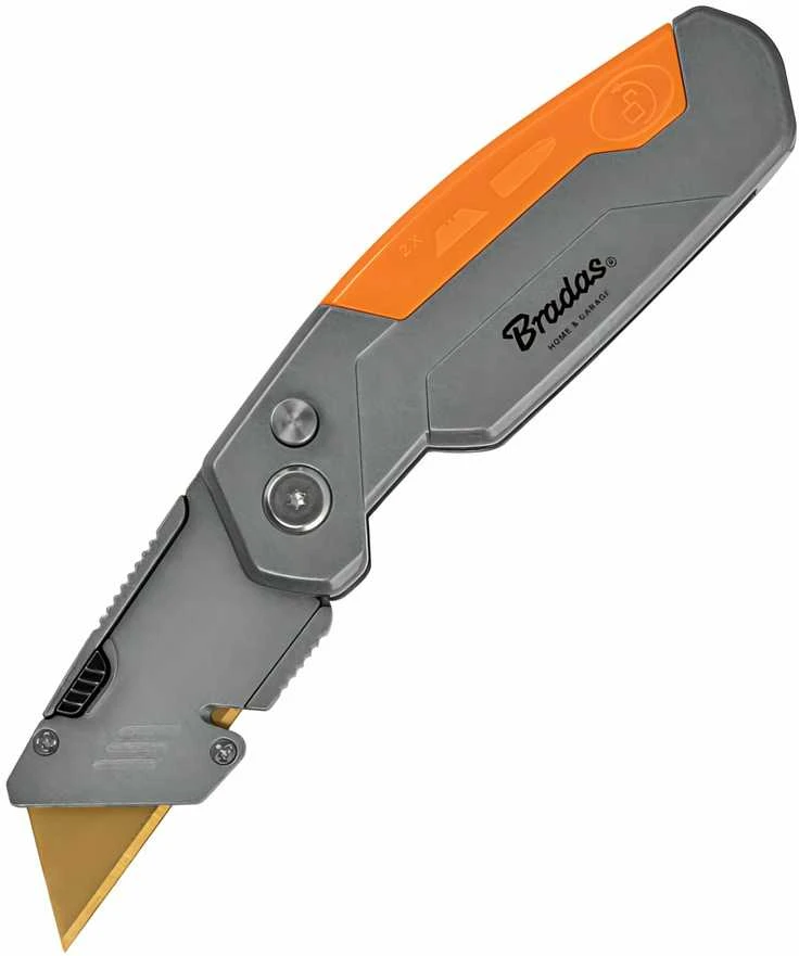 Sulankstomas trapecijos formos peilis DIY-KN190202/B SU TRAPECIJOS FORMOS AŠMENIMIS BRADAS