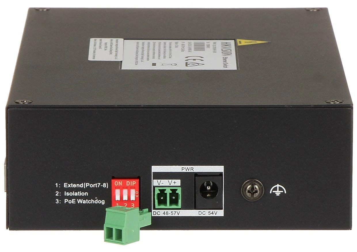 Šakotuvas SWITCH POE DS-3T0510HP-E/HS 8 PRIEVADŲ SFP Hikvision