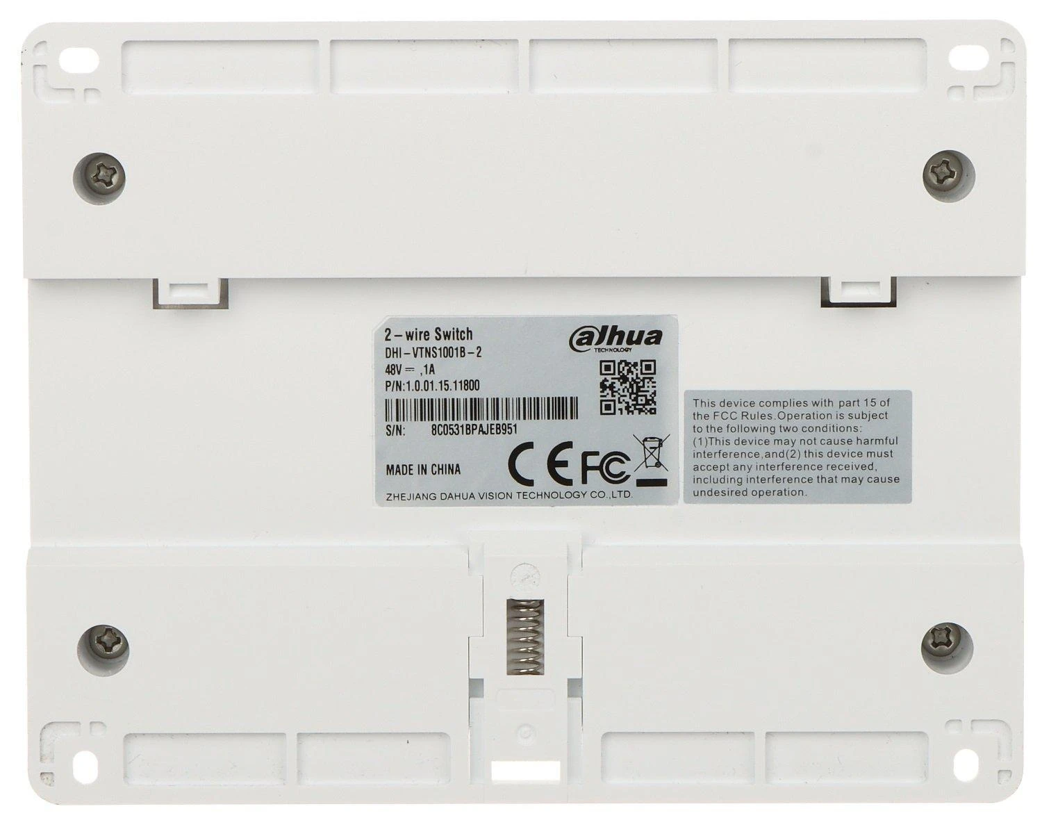 SWITCH VTNS1001B-2 DAHUA 2-wire