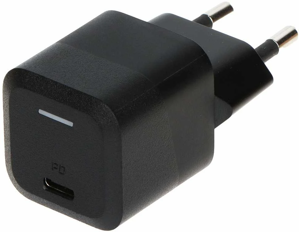 Green Cell Žalias Cell Žalias CELL Charger USB-C GaN GC PowerGaN 33W PD 3.0 QC 3.0 1x USB-C juodas