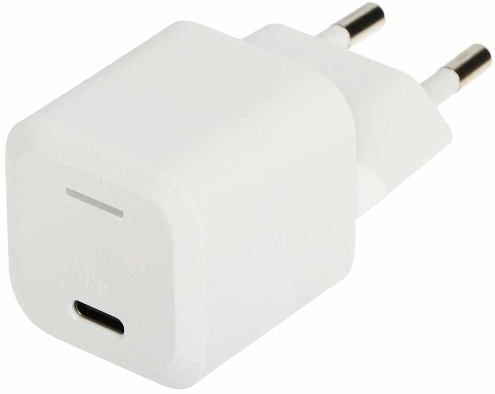 Green Cell Žalias Cell Žalias CELL Charger USB-C GaN GC PowerGaN 33W PD 3.0 QC 3.0 1x USB-C baltas