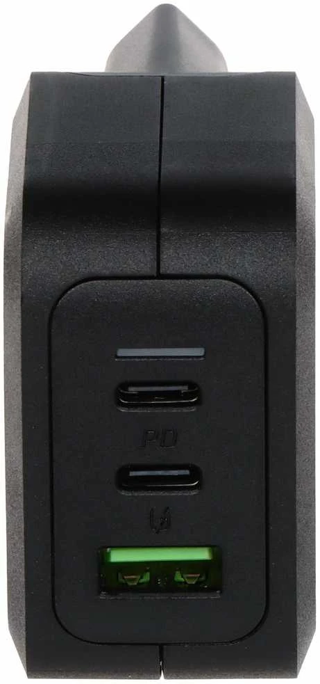 Green Cell Žalias Cell Žalias CELL Charger PowerGaN 65W 2x USB-C PD 1x USB-A UC GaN