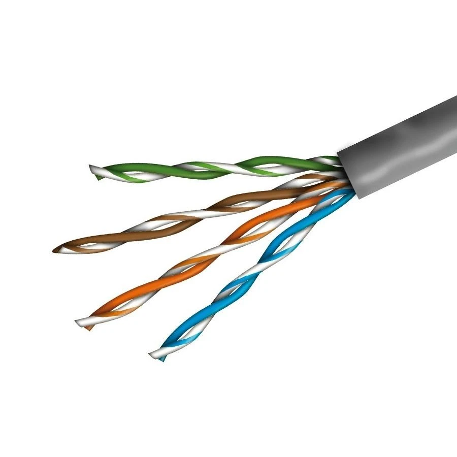 Metacon Tinklo kabelis UTP 1m be antgalių Cat5e, skirtas patalpoms, varinis