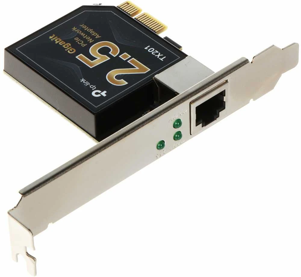 TINKLO KORTELĖ ETHERNET PCIE TL-TX201 2.5 Gigabit Ethernet TP-LINK