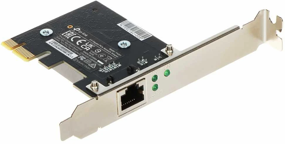 TINKLO KORTELĖ ETHERNET PCIE TL-TX201 2.5 Gigabit Ethernet TP-LINK