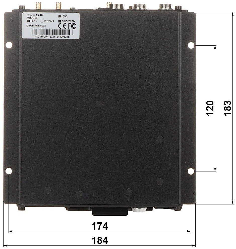 TP-Link AHD, PAL, IP MOBILUS REGISTRATORIUS PROTECT-218 4 KANALAI