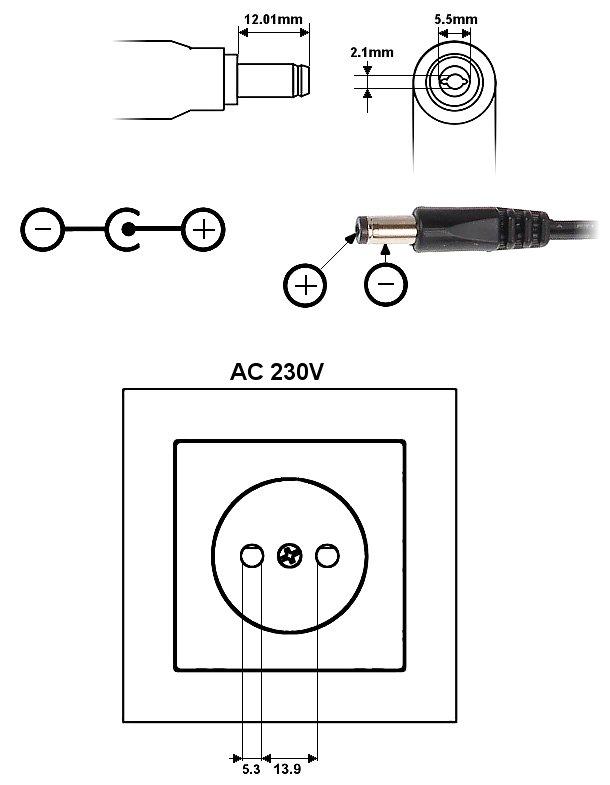 TP-Link MAITINIMO BLOKAS 12V/0.5A/TRF