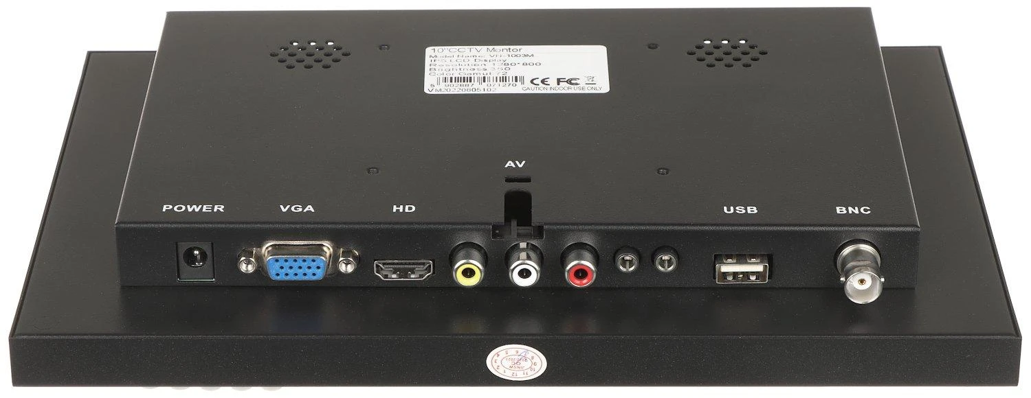 TP-Link MONITORIUS VGA, HDMI, AUDIO, 1XVIDEO, USB, NUOTOLINIS PULTELIS VM-1003M 10 "
