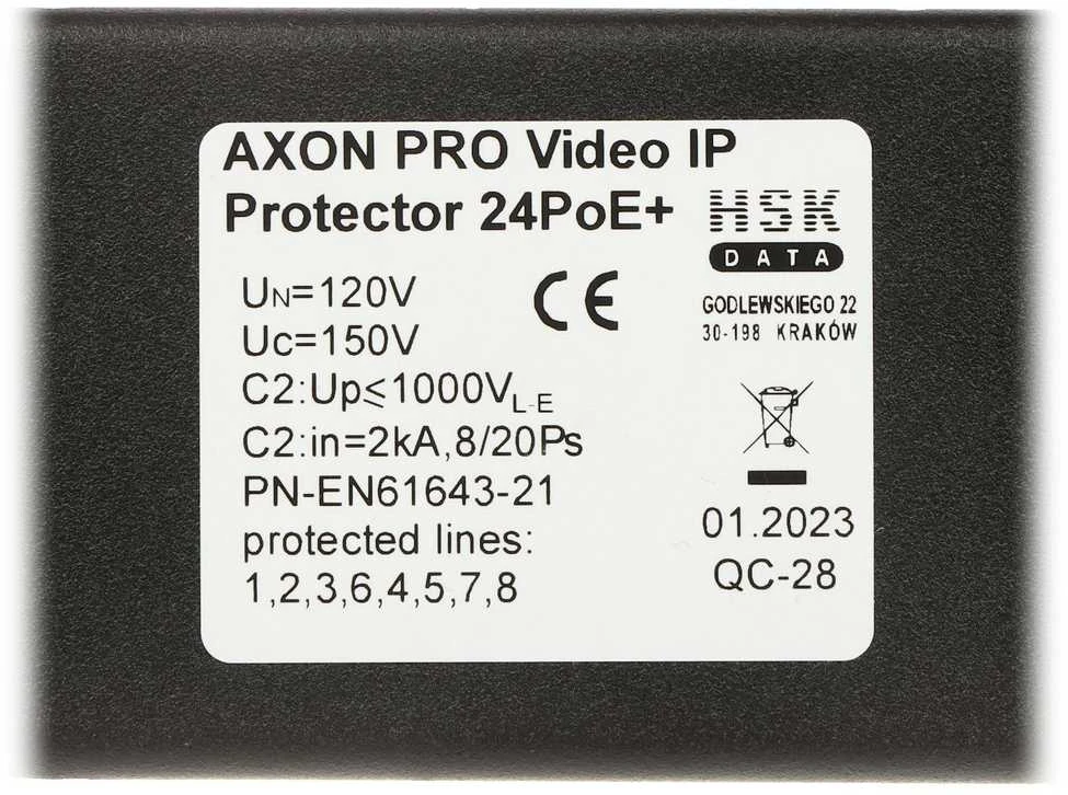 TST TP-Link VIRŠĮTAMPIŲ RIBOTUVAS AXON-PRO-IP-24POE+