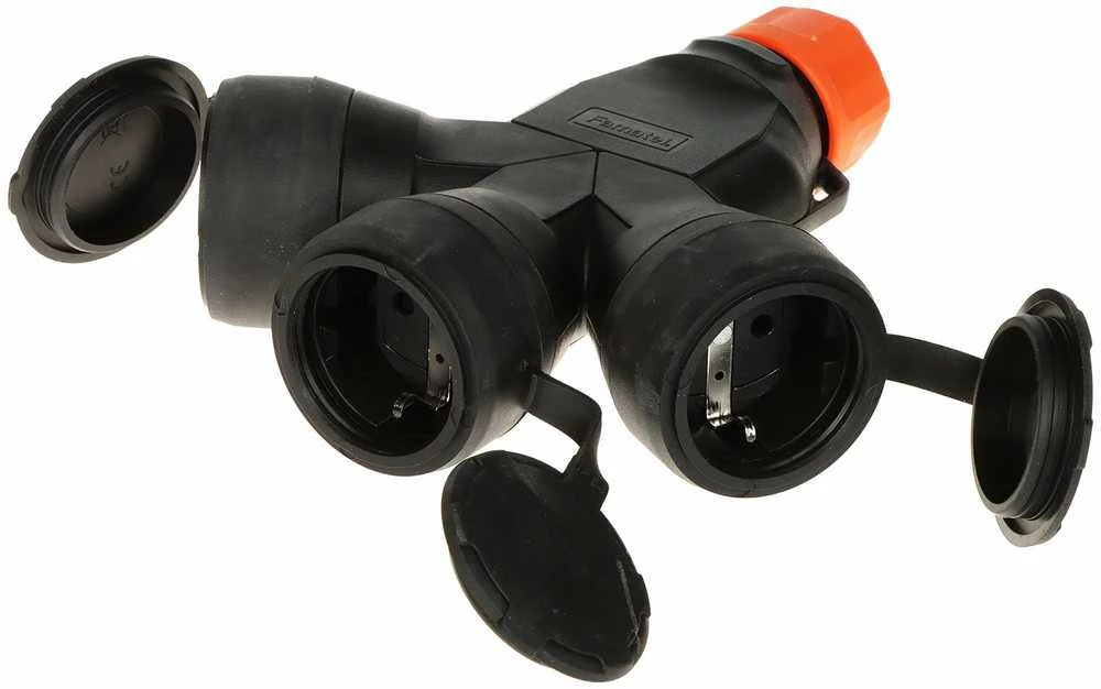 Elektro Plast TRIGUBAS MOBILUSIS LIZDAS XF188S-EPN 250 V 16 A Famatel