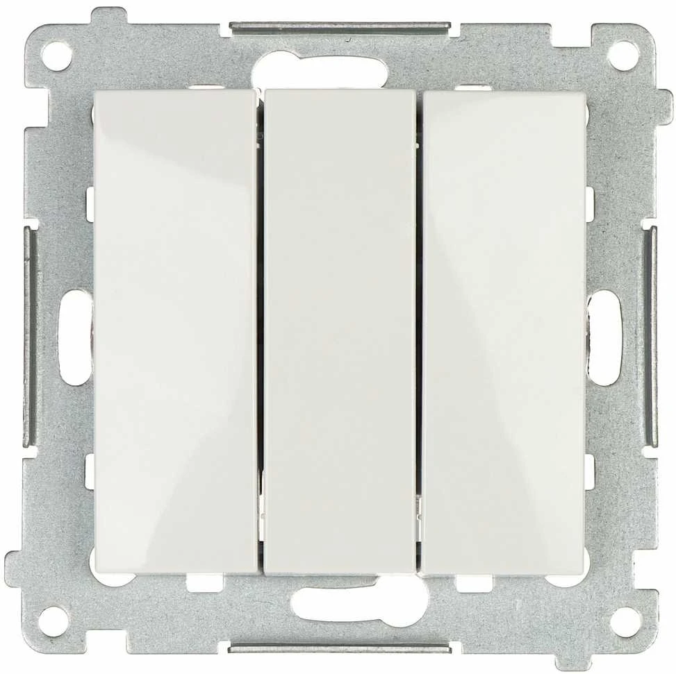 Kontak Simon TRIPLE PUSH BUTTON DP31.01/11-SIMON54 250 V 10 A