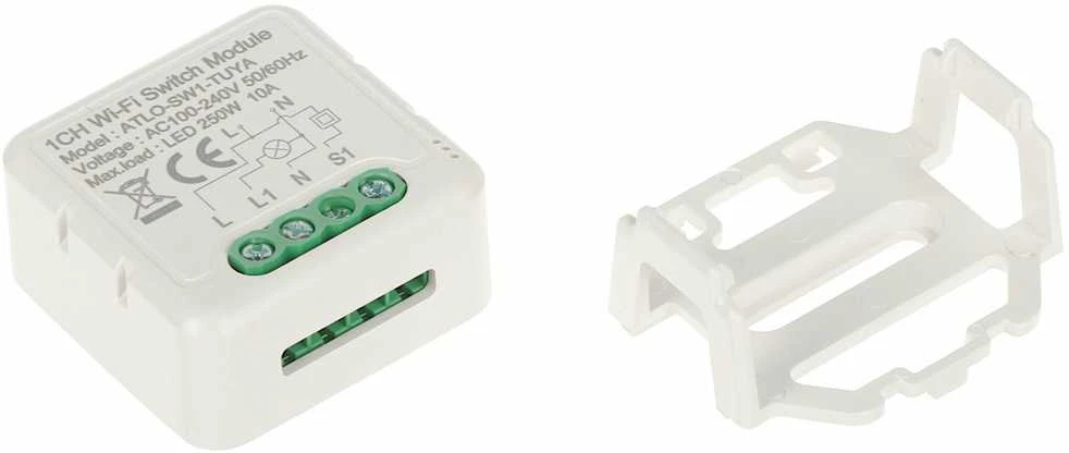 Genway Ubiquiti IŠMANUSIS LED APŠVIETIMO VALDIKLIS ATLO-SW1-TUYA Wi-Fi, Tuya Smart