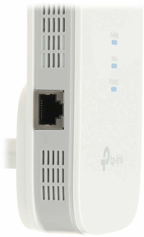 TP-LINK | AC1900 „Wi-Fi“ diapazono plėtiklis | RE550 | 802.11ac | 2GHz/5GHz | 600+1300 Mbit/s | 10/100/1000 Mbit/s | Ethernet LAN (RJ-45) jungtys: 1 | MU-MiMO: Ne | ne PoE | Antenos tipas: 3 išorinės