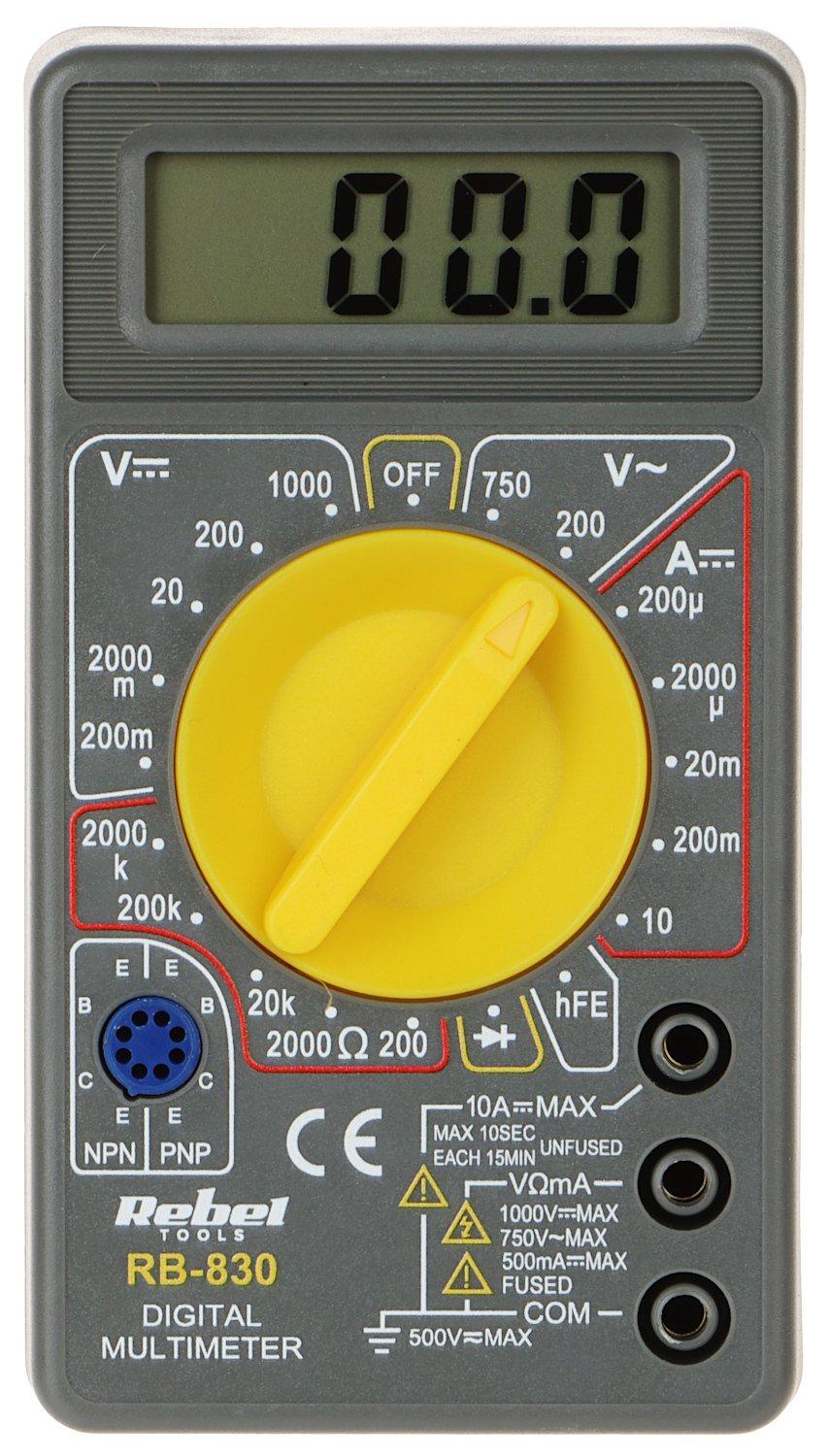 Universalus multimetras Rebel RB-830