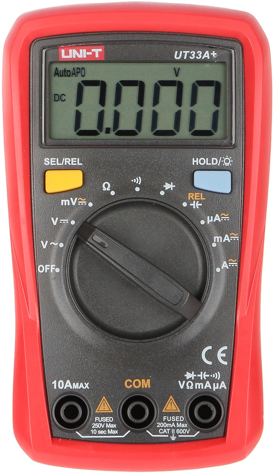 UNIVERSALUS MATAVIMO PRIETAISAS UT-33A+ UNI-T