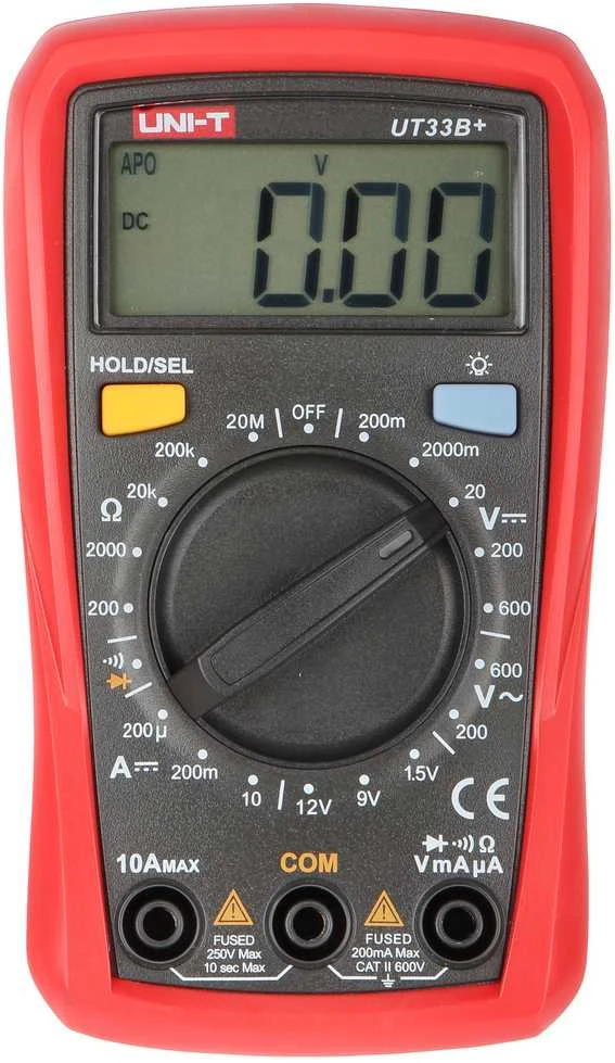 UNIVERSALUS MATAVIMO PRIETAISAS UT-33B+ UNI-T