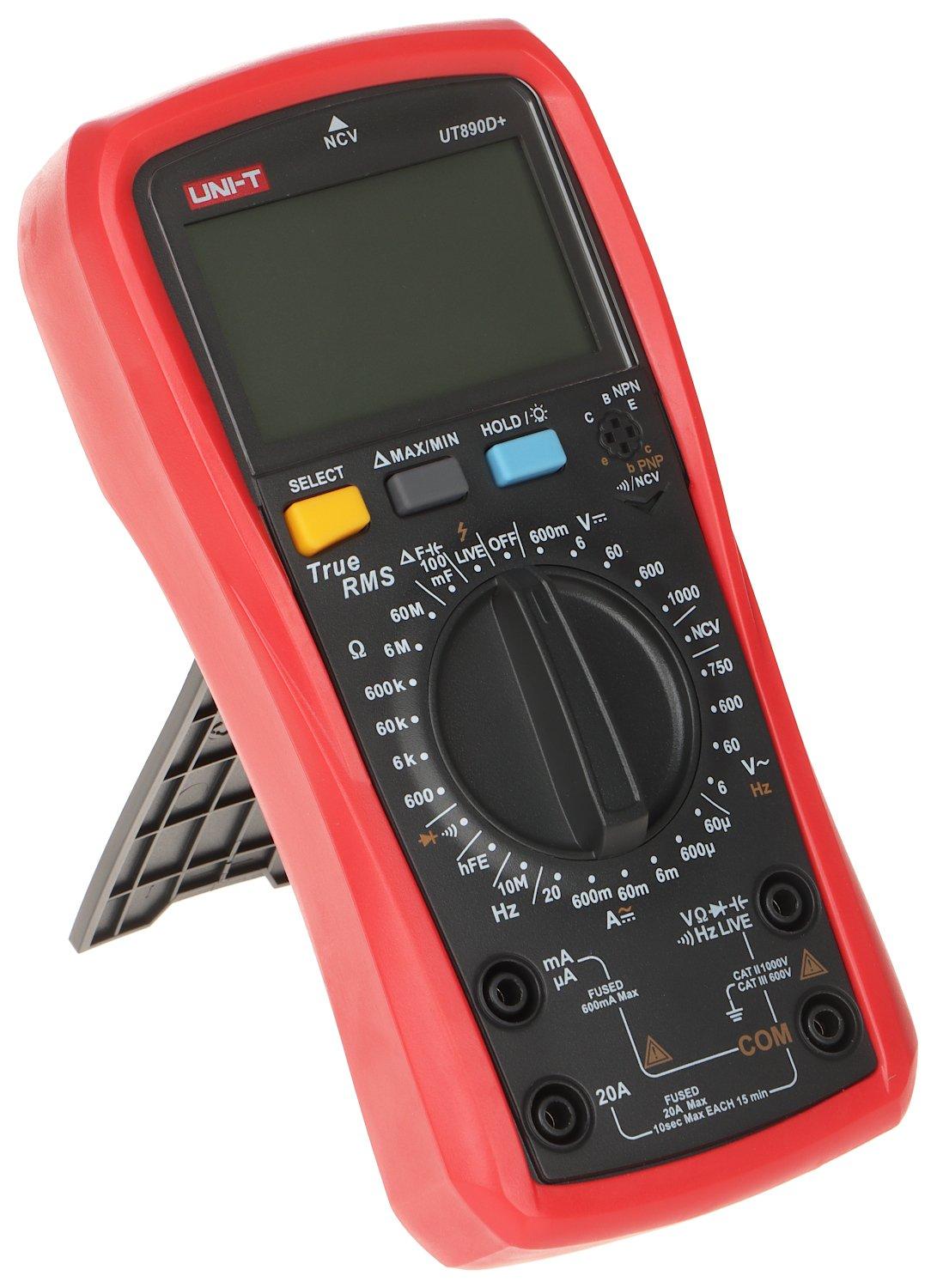 Miernik UNIVERSALUS MATAVIMO PRIETAISAS UT-890D+ UNI-T