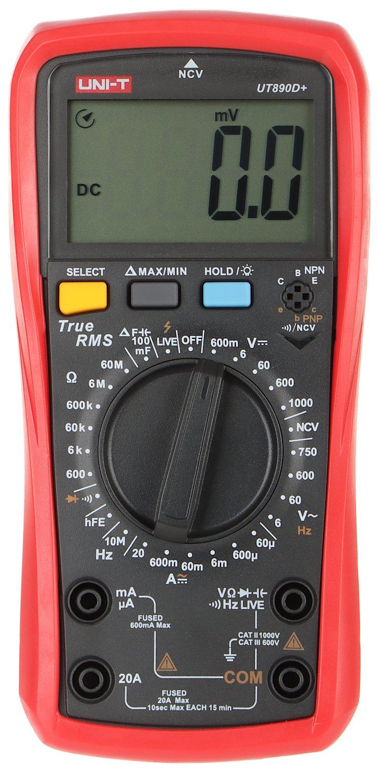 Miernik UNIVERSALUS MATAVIMO PRIETAISAS UT-890D+ UNI-T