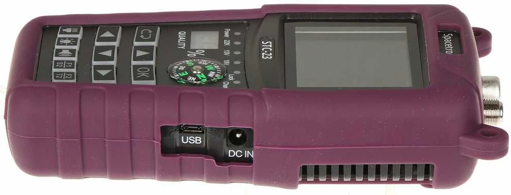 UNIVERSALUS MATUOKLIS STC-23 DVB-T/T2 DVB-S/S2 DVB-C Spacetronik