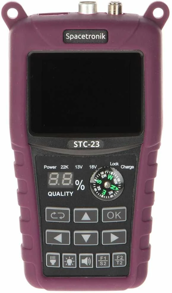UNIVERSALUS MATUOKLIS STC-23 DVB-T/T2 DVB-S/S2 DVB-C Spacetronik