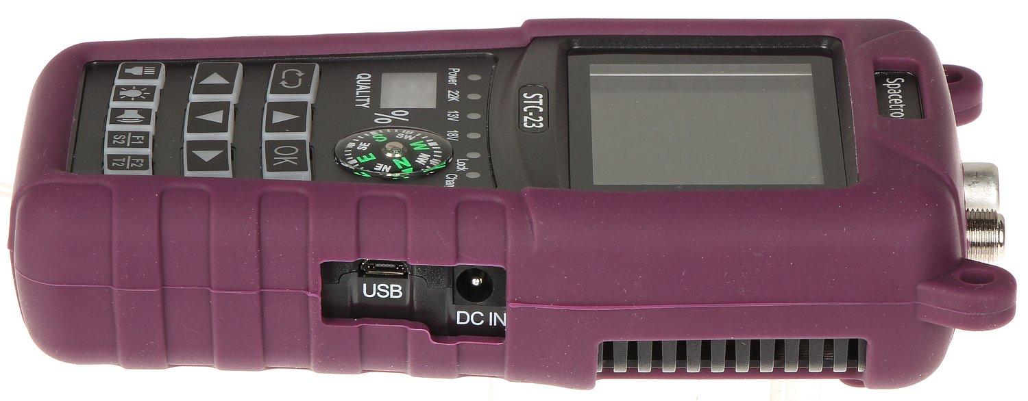 UNIVERSALUS MATUOKLIS STC-23 DVB-T/T2 DVB-S/S2 DVB-C Spacetronik