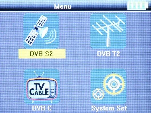UNIVERSALUS MATUOKLIS STC-23 DVB-T/T2 DVB-S/S2 DVB-C Spacetronik