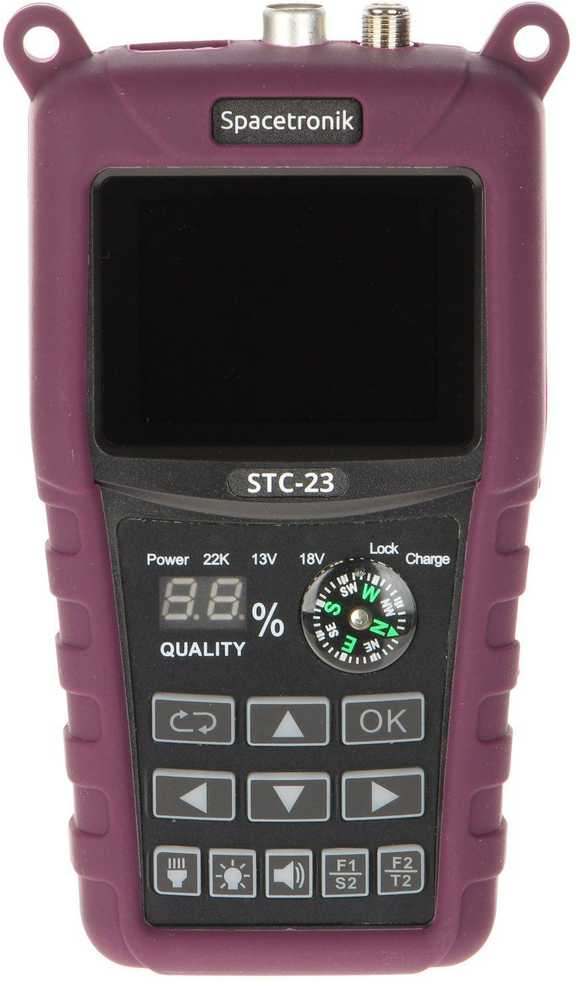 UNIVERSALUS MATUOKLIS STC-23 DVB-T/T2 DVB-S/S2 DVB-C Spacetronik