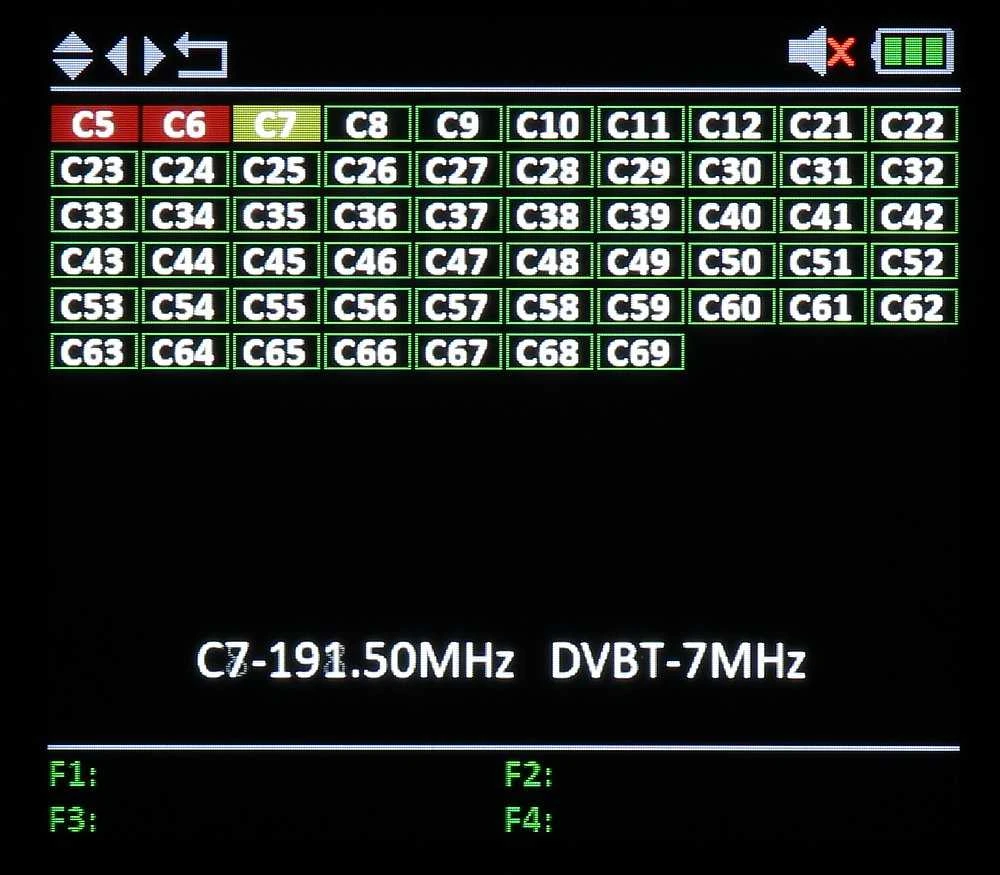 UNIVERSALUS MATUOKLIS TSC-1270 DVB-T/T2 DVB-S/S2 DVB-C/C2