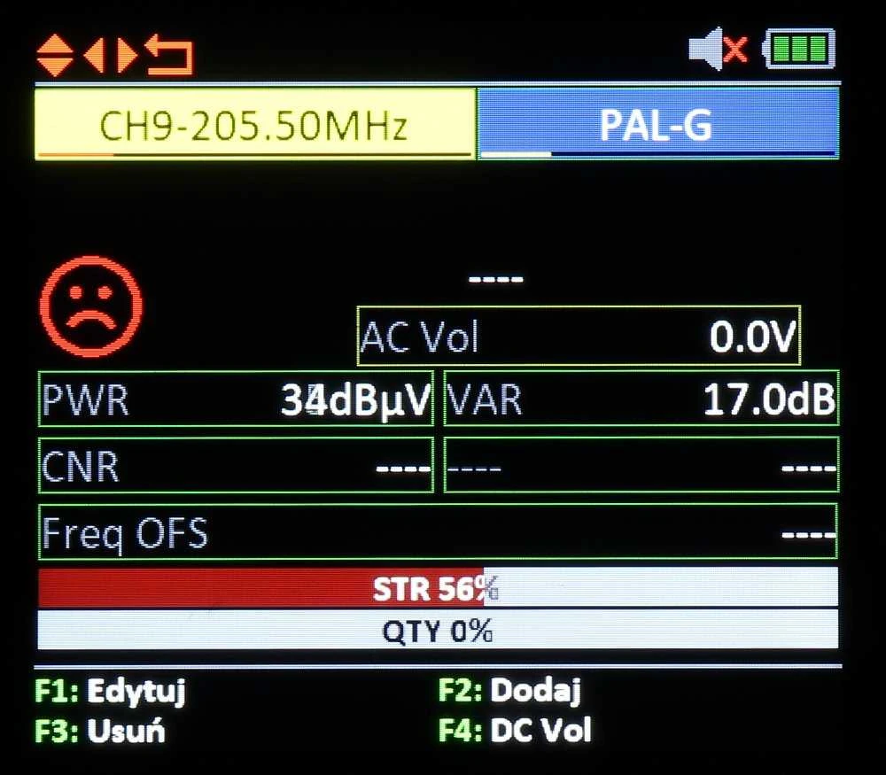 UNIVERSALUS MATUOKLIS TSC-1270 DVB-T/T2 DVB-S/S2 DVB-C/C2