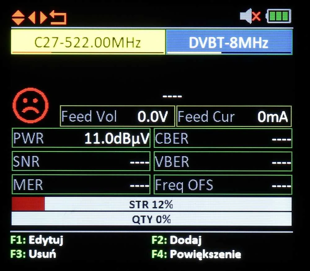 UNIVERSALUS MATUOKLIS TSC-1270 DVB-T/T2 DVB-S/S2 DVB-C/C2