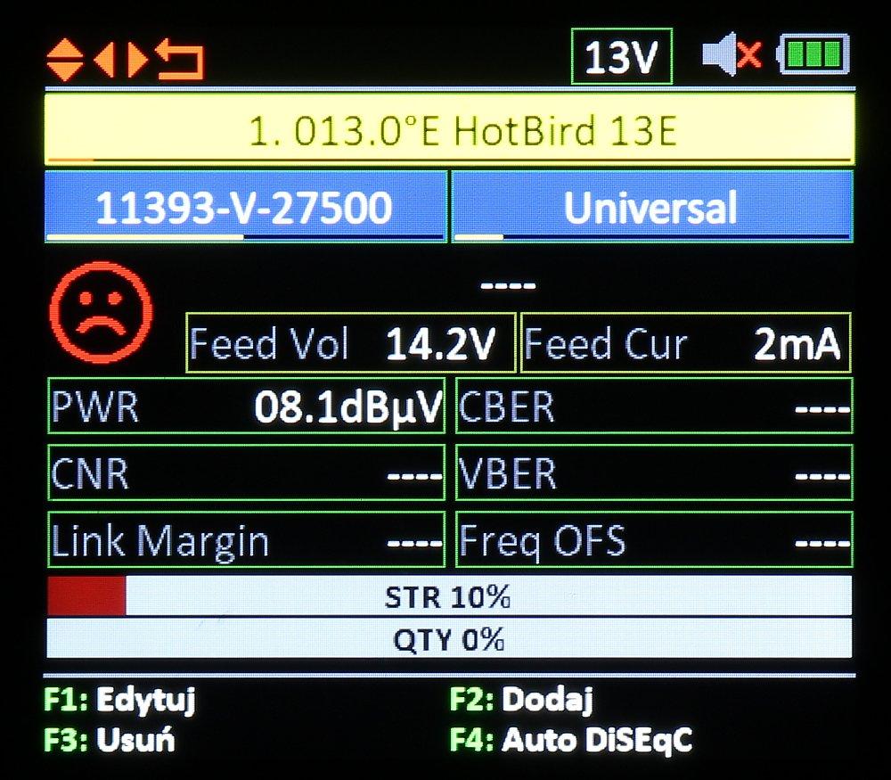 Amiko UNIVERSALUS MATUOKLIS TSC-1270 DVB-T/T2 DVB-S/S2 DVB-C/C2