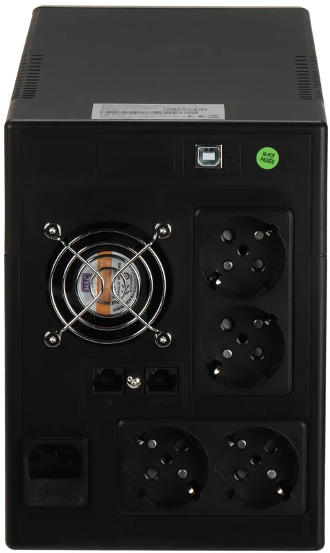 Green Cell Žalias Cell Nepertraukiamo maitinimo šaltinis (UPS) Greencell 1500VA 900W PowerProof su LCD ekranu