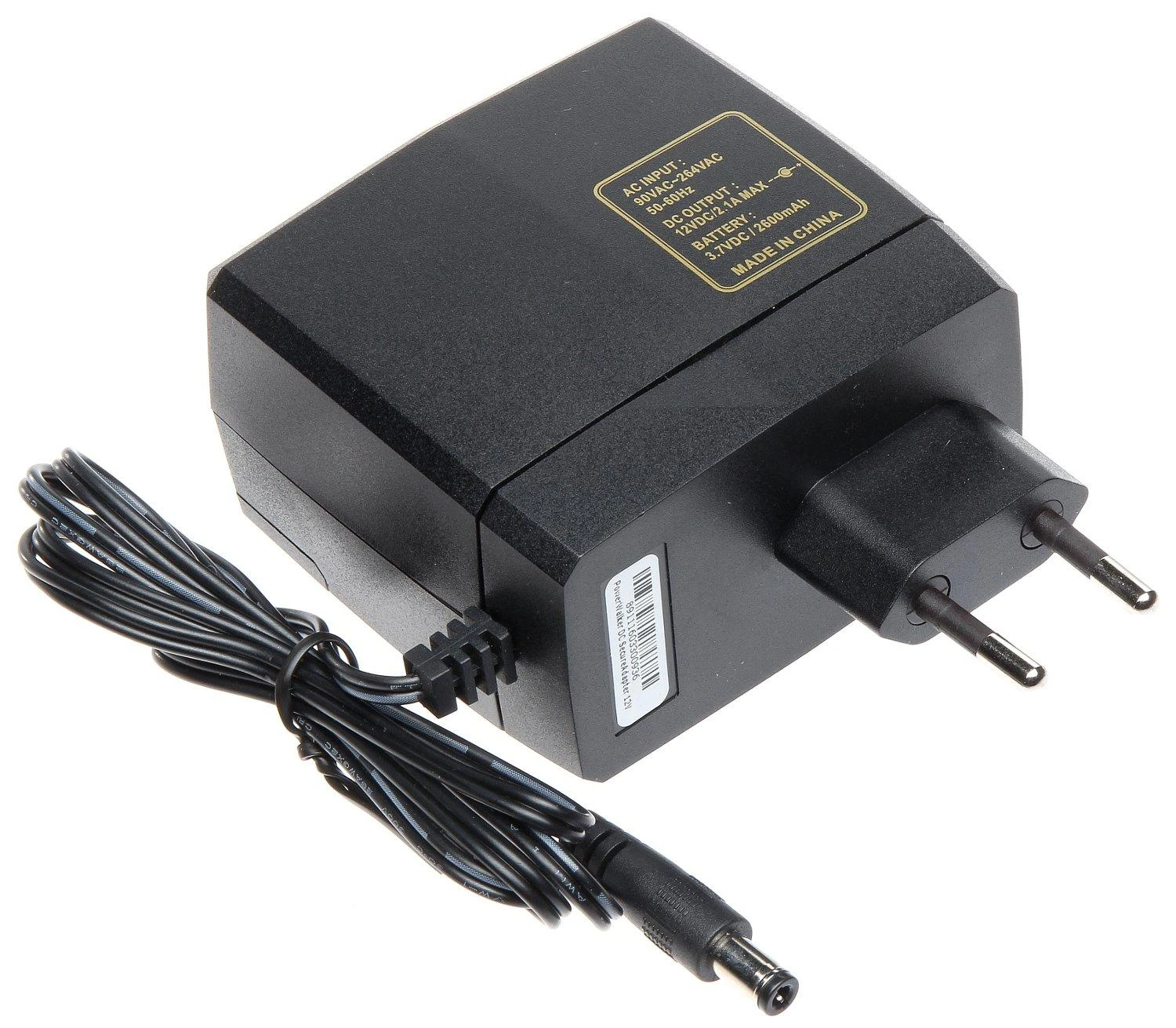 POWERWALK DC SecureAdapter 12V Power Walker UPS DC/Buferinis maitinimo šaltinis 12V / 2,1A / 25W / 2,6AH Baterija