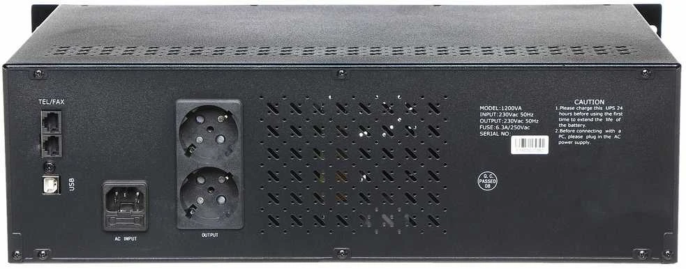UPS MAITINTUVAS AT-UPS1500R-RACK 1500 VA EAST
