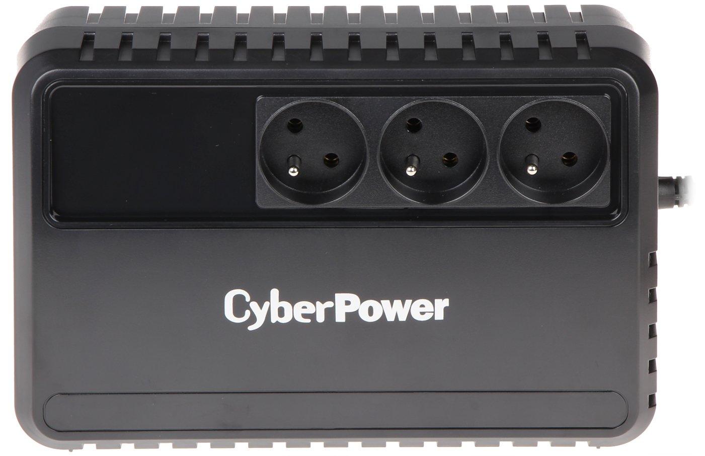 CYBERPOWER BU650E-FR Cyber Power UPS BU650E DE 360W (prancūziško stiliaus)