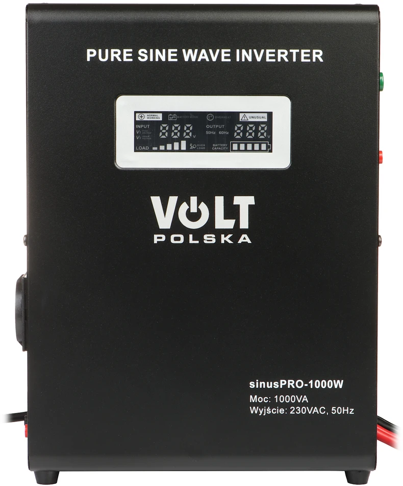 UPS MAITINTUVAS SINUS-PRO-1000W-12/230V 1000 VA VOLT Polska