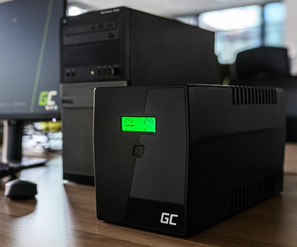 Green Cell Žalias Cell GREENCELL UPS Power Proof 2000VA 1200W