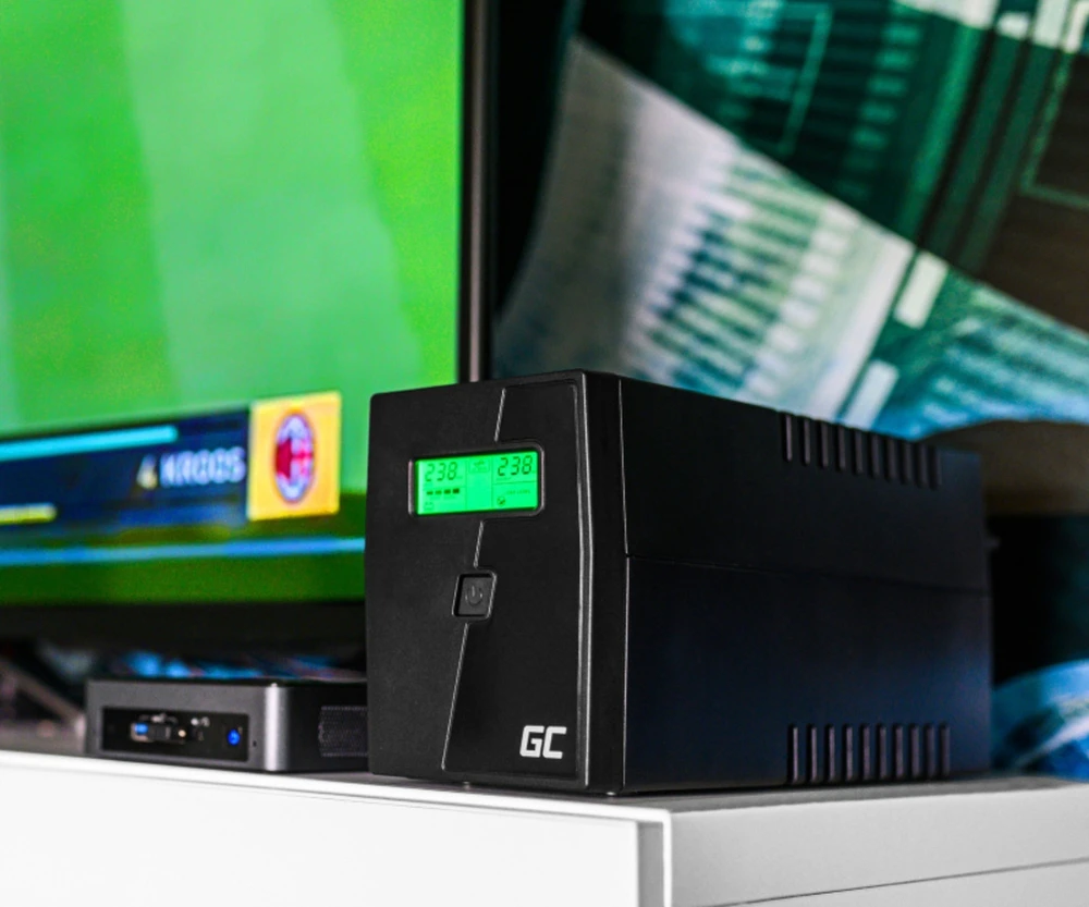 Green Cell Žalias Cell GREENCELL UPS Power Proof 2000VA 1200W