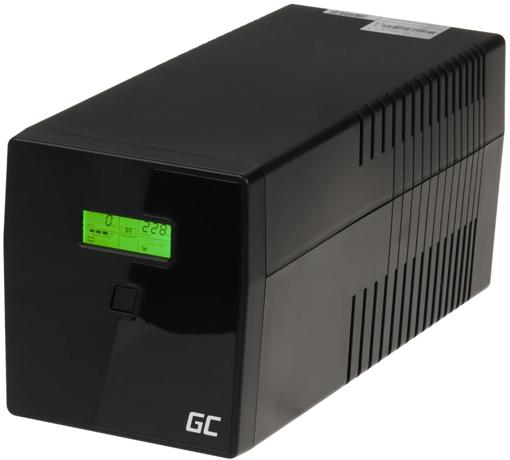 Green Cell Žalias Cell Žalias Cell UPS Microsine 1000VA LCD