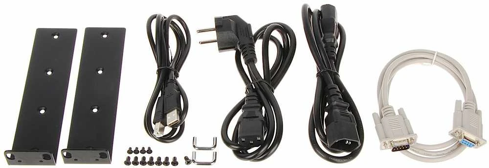 POWERWALK VI 1000 R1U Power Walker UPS Line-Interactive 1000VA 4x IEC OUT, USB HID/RS-232, 19 viryklių