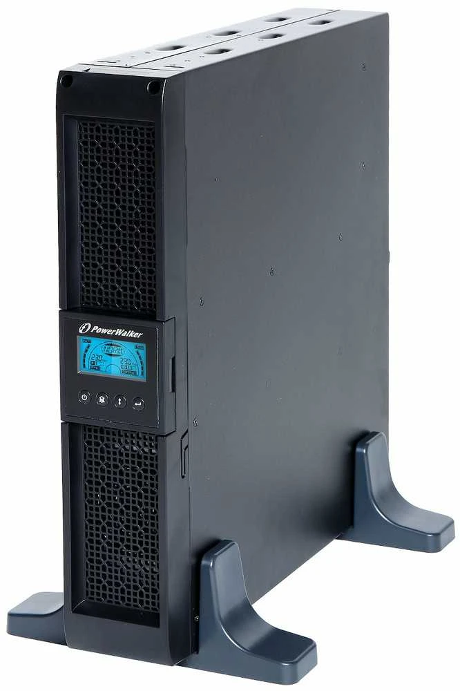 POWERWALK VI 1000 RT LCD HID Power Walker UPS Line-Interactive 1000VA, 19 2U, 8x IEC, RJ11/RJ45, USB, LCD